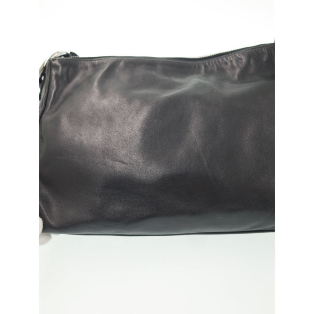 Prada Leather Semi-Shoulder Bag Black - Picture 8 of 9